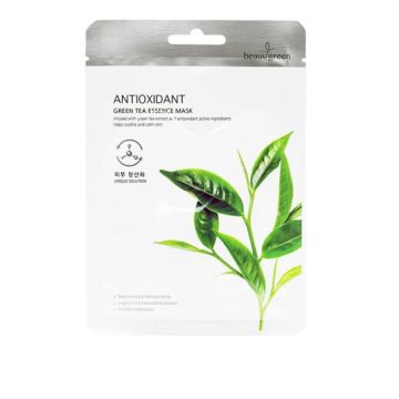 Beauugreen Antioxidant Маска за лице с екстракт от зелен чай х1 брой