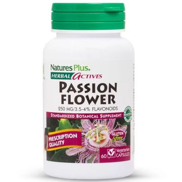 Пасифлора при безпокойство и безсъние х60 капсули Herbal Actives