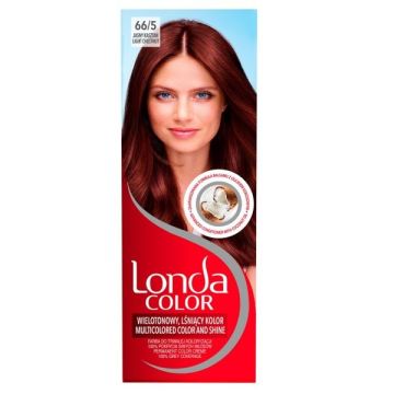 Londa Color Перманентна крем-боя за коса, 66/5 Светлокестеняв