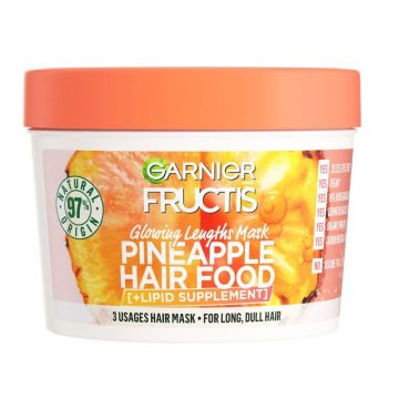 Garnier Fructis Hair Food Pineapple Маска за дълга коса без блясък x390 мл