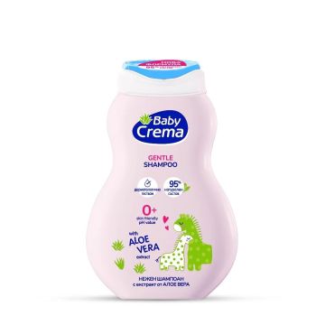 Baby Crema Нежен бебешки шампоан за коса с екстракт от алое вера x250 мл