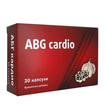 АБГ Кардио за сърдечно-съдово здраве х30 капсули Unipharma