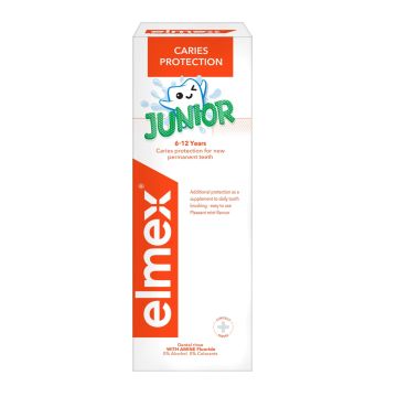 Elmex Junior  Вода за уста за деца от 6 до 12 години x400 мл