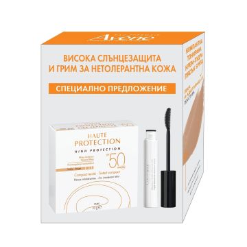 Avene Комплект Висока слънцезащита и грим за нетолерантна кожа, Beige