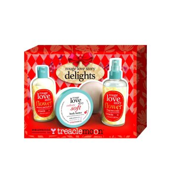 Treaclemoon Комплект за тяло от 4 части Rouge Love Story Delights