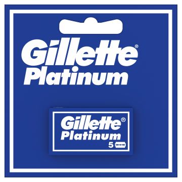 Gillette Platinum Резервни ножчета за бръснене х5 броя
