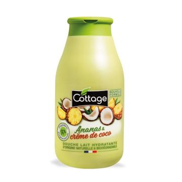 Cottage Pineapple & Coconut Cream Душ крем за тяло с аромат на ананас и кокос x250 мл