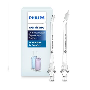 Philips Compact Flosser Иригаторни глави за зъбен душ х2 броя, HX3072/00