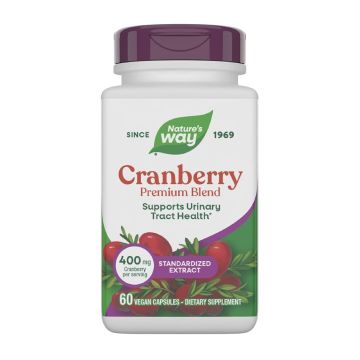 Червена боровинка с Витамин C при уринарни инфекции х60 веган капсули Nature’s Way