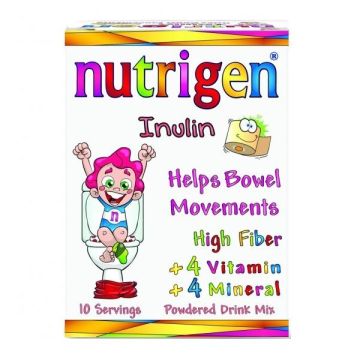 Инулин за бебета и деца при запек x10 сашета Nutrigen