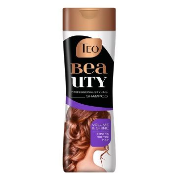 Teo Beauty Volume & Shine Шампоан за блясък и обем за тънка нормална коса x350 мл