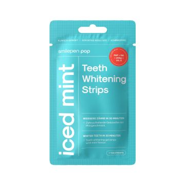 Smilepen Pop Iced Mint Избелващи лентички за зъби, с вкус на мента 7х2 броя