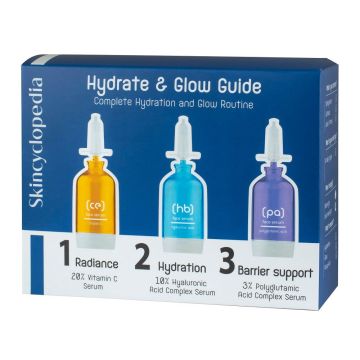 Skincyclopedia Комплект за лице Hydrate & Glow Guide