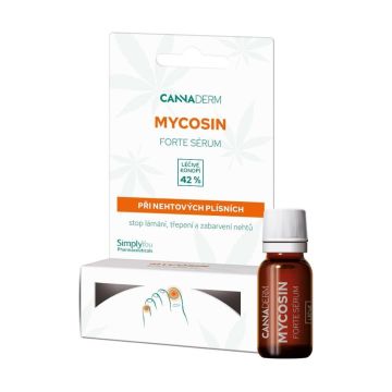 Cannaderm Mycosin Forte Серум против гъбички по кожата и ноктите x10 мл