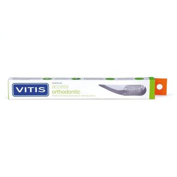 Vitis Orthodontic Access Четка за зъби за хора с брекети Dentaid