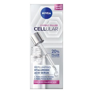 Nivea Cellular Expert Filler Серум за лице с хиалуронова киселина x30 мл