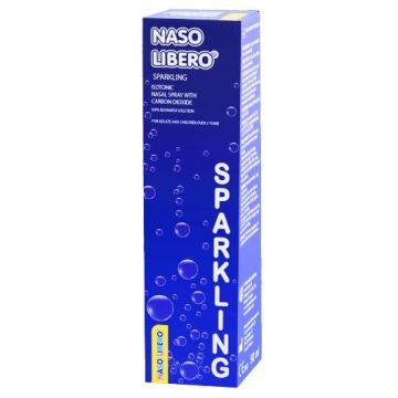 Naso Libero Sparkling Изотоничен спрей за нос с въглероден диоксид х50 мл