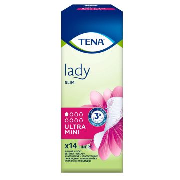 Tena Lady Slim Ultra Mini Урологични подложки за жени х14 броя