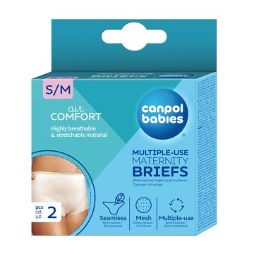 Canpol babies Бикини за след раждане за многократна употреба, размер S/M x2 броя, 73/001