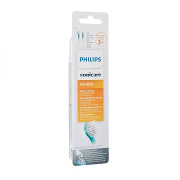 Philips Sonicare For Kids Mini Резервна глава за звукочестотна детска четка за зъби, HX6032 x2 броя