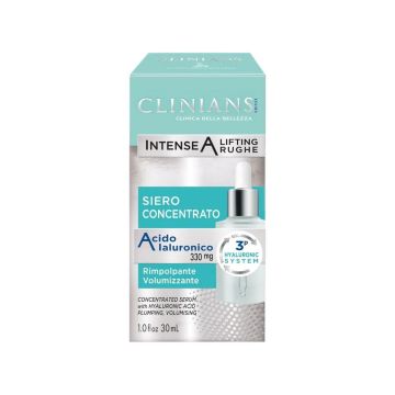Clinians Intense A Lifting Rughe Концентриран серум за лице с хиалуронова киселина х30 мл