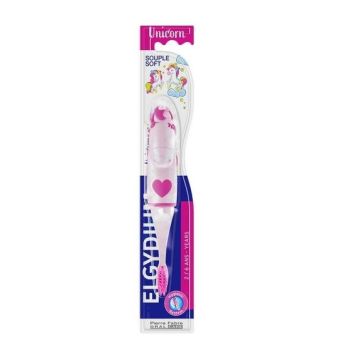 Elgydium KIds Unicorn Детска четка за зъби 2-6 години