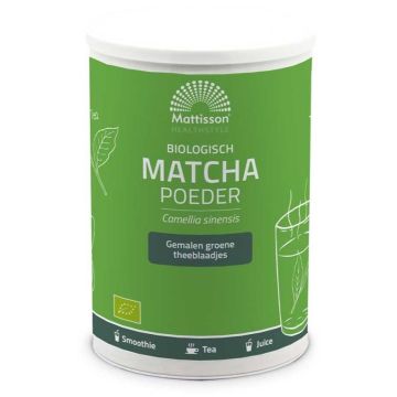 Матча на прах, Био х125 г Mattisson Healthstyle