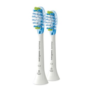 Philips Sonicare C3 Premium Plaque Defence Стандартна глави за звукова четка за зъби HX9042/17 x2 броя
