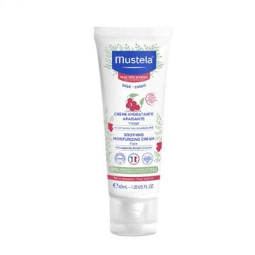Mustela Крем за лице за бебета и деца за чувствителна и много чувствителна кожа x40 мл