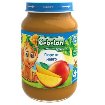 Bebelan Пюре от манго за деца над 4 месеца х190 грама - 8506