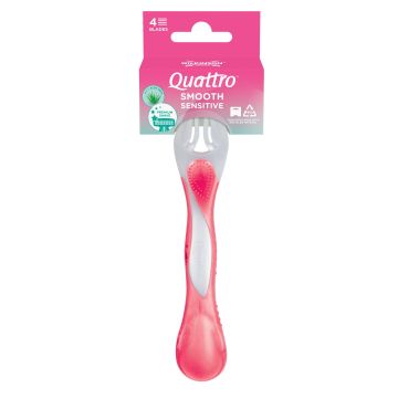 Wilkinson Sword Quattro Sensitive Самобръсначка за жени x1 брой