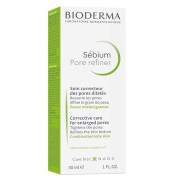 Bioderma Sebium Коригиращ концентрат за разширени пори x30 мл