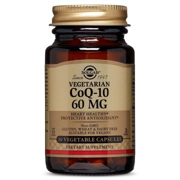Коензим Q10 60мг х30 капсули Solgar
