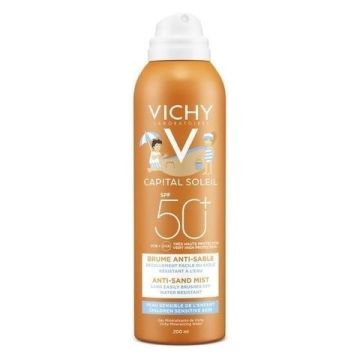 Vichy Capital Soleil Слънцезащитен спрей за деца анти-пясък SPF50+ x200 мл