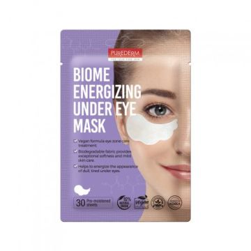 Purederm Енергизиращи пачове за околоочен контур с грижа за микробиома на кожата x30 броя