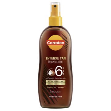 Carroten Intense Tan Слънцезащитно олио за интензивен тен SPF6 x200 мл