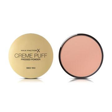Max Factor Creme Puff Компактна пудра с високо покритие и матиращ ефект, 50 Natural