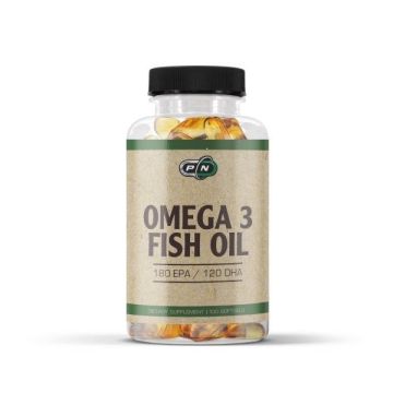 Omega-3 Рибено масло 180 EPA/120 DHA х100 дражета Pure Nutrition