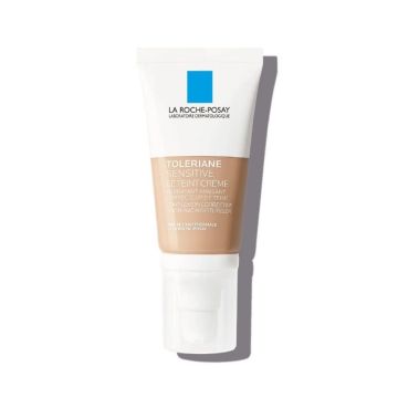 La Roche-Posay Toleriane Sensitive Light Успокояващ хидратиращ крем за лице за изравняване на тена x50мл
