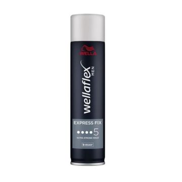 Wellaflex Men Express Fix Лак за коса с ултра слна фиксация  х250 мл