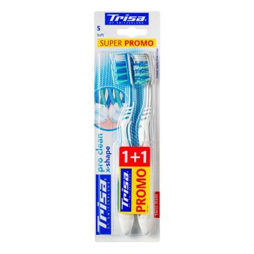 Trisa Extra Duo Комплект четки за зъби, размер S