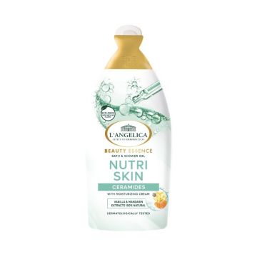 L' Angelica Nutri Skin Душ гел за тяло с керамиди х500 мл