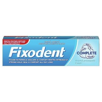 Fixodent Complete Fresh Фиксиращ крем за зъбни протези х47 грама