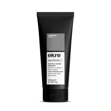 Ekre SwitchOn Маска за оцветяване и блясък, цвят Silver х200 мл