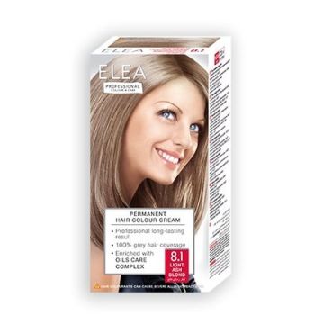 Elea Professional Боя за коса, цвят 8,1 Light Ash Blond