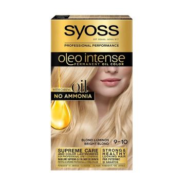 Syoss Oleo Intense Трайна Крем Боя за Коса без Амоняк 9-10 Светло Рус
