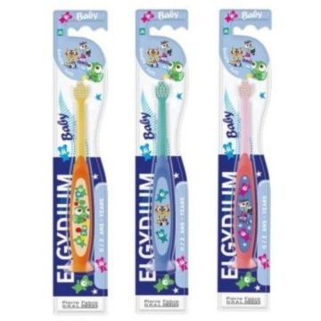 Elgydium Baby Четка за зъби за деца от 0 до 2 години, Soft