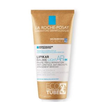La Roche-Posay Lipikar Baume Light AP+M Лек успокояващ балсам за лице и тяло за суха и атопична кожа против сърбеж x200 мл