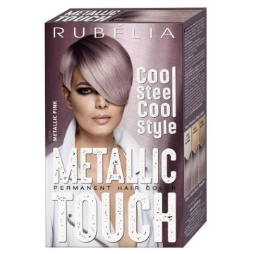 Rubelia Metalic Touch Боя за коса, Metallic Pink