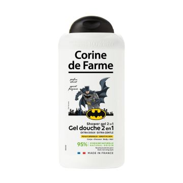 Corine de Farme Disney Batman Нежен душ гел 2 в 1 за коса и тяло за деца x300 мл